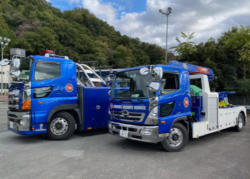 大型・中型車のロードサービスを開始 受付は24時間 レッカーや故障修理